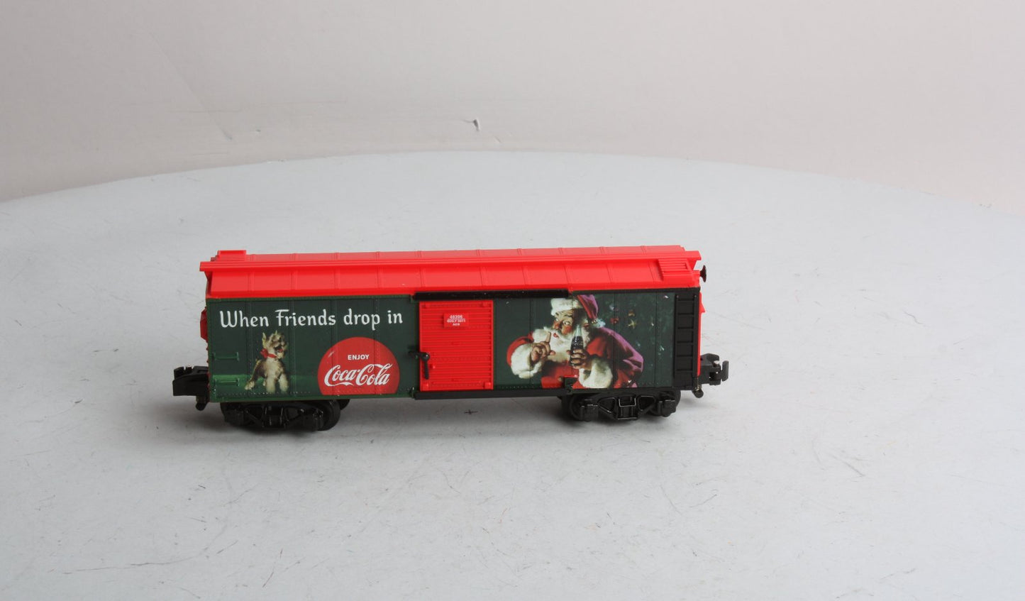 American Flyer 6-48396 S Gauge Coca-Cola Christmas Boxcar