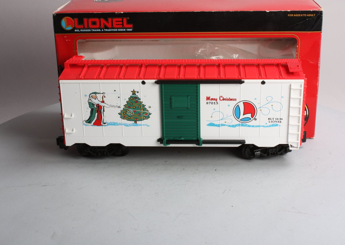 Lionel 8-87015 G Scale 1996 Christmas Boxcar LN/Box