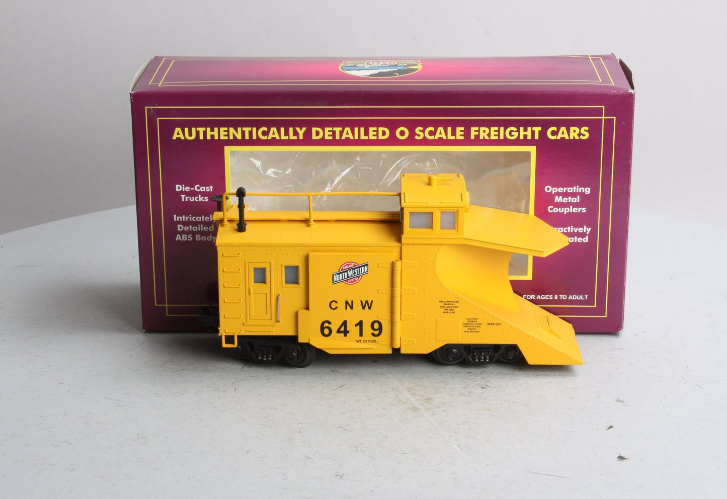 MTH 20-98227 Chicago Northwestern Snow Plow LN/Box