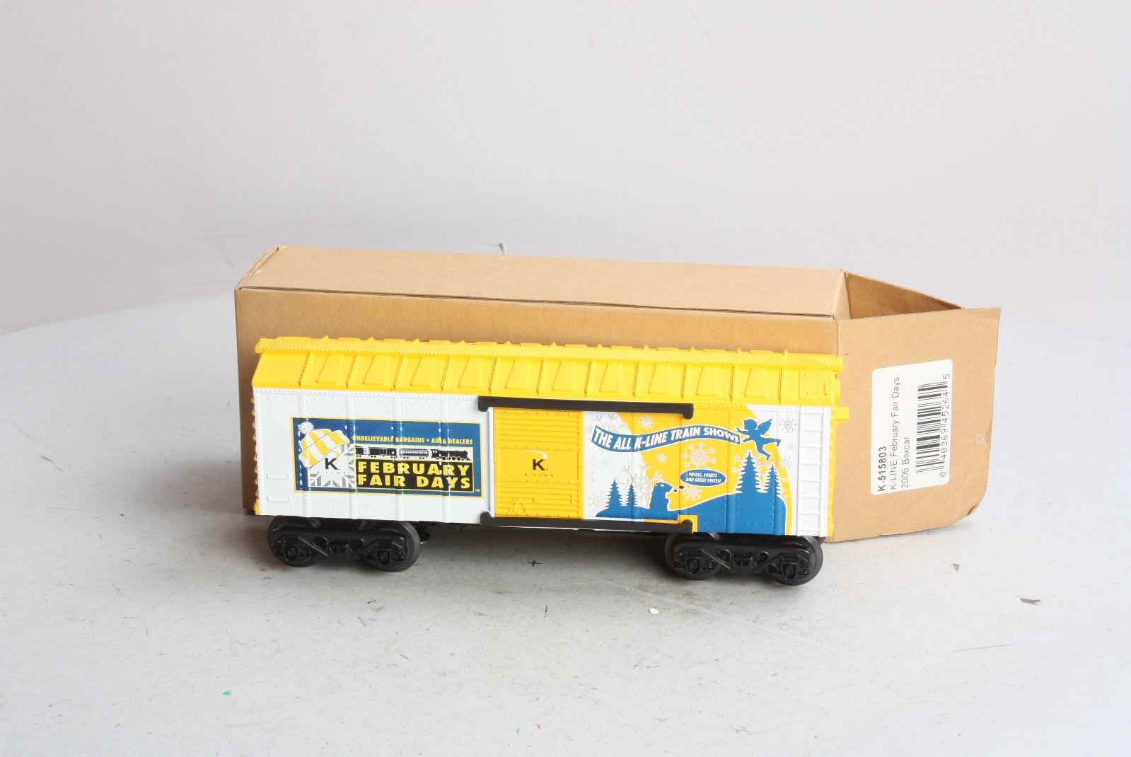 K-Line K-515803 O-27 February Fair Days 2005 Boxcar