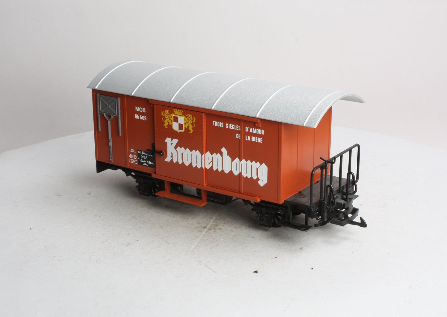 LGB 4028 G Scale Kronenbourg Boxcar EX/Box