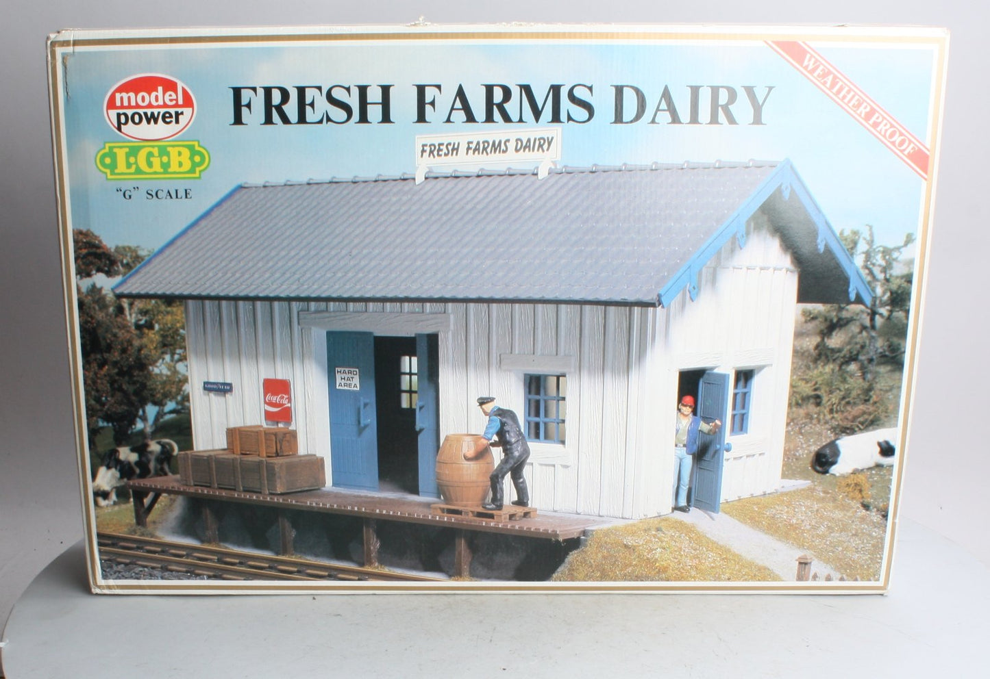 Model Power 1624 G Scale Fresh Farms Dairy Kit