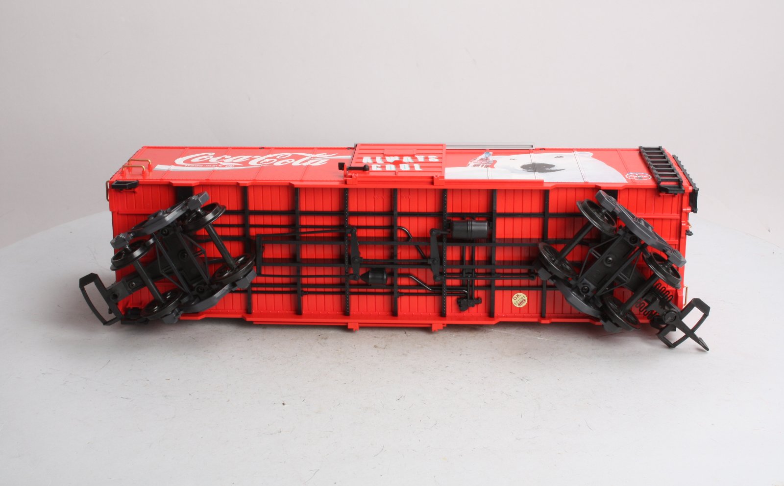 LGB 42912 G Scale Coca Cola Polar Bear Boxcar - Plastic Wheels EX/Box
