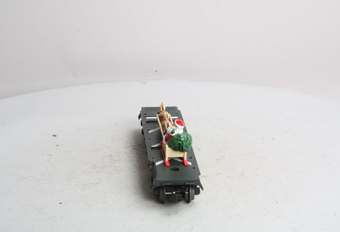 Lionel 6-26667 O North Pole Express Santa's Sleigh Flatcar LN/Box