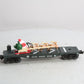 Lionel 6-26667 O North Pole Express Santa's Sleigh Flatcar LN/Box