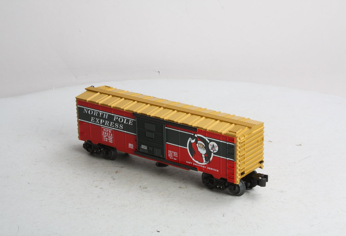 Lionel 6-29312 O Gauge Santa's Operating Boxcar LN/Box