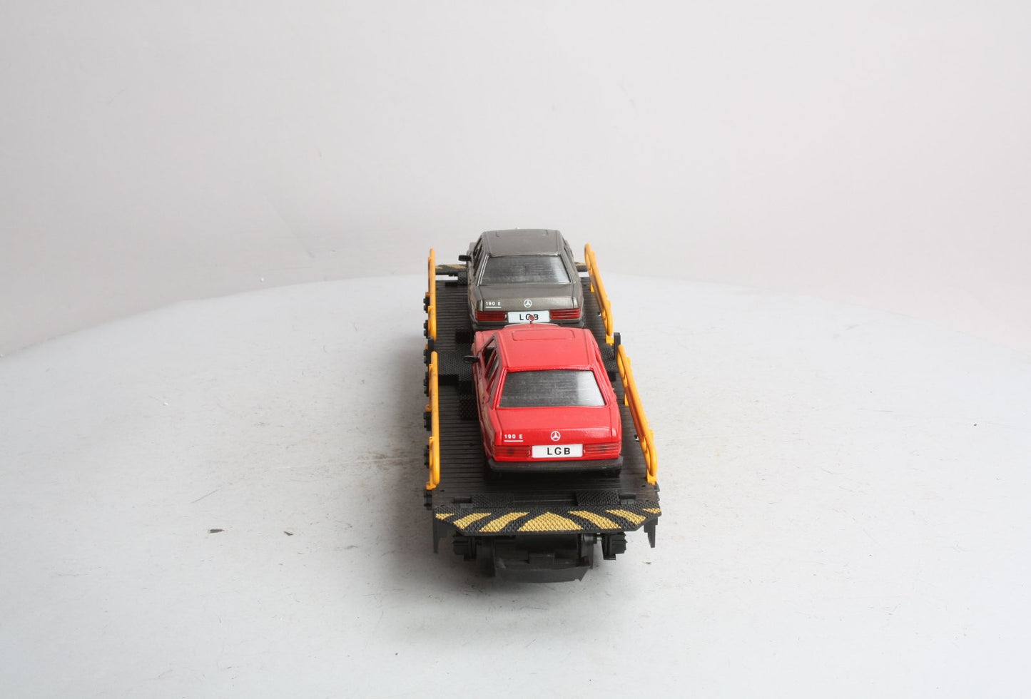 LGB 4059 G Scale Flatcar w/ 2 Mercedes Automobiles LN/Box