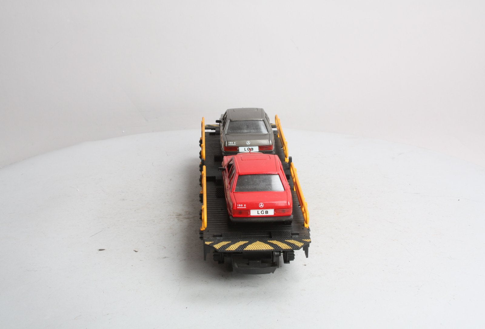 LGB 4059 G Scale Flatcar w/ 2 Mercedes Automobiles LN/Box