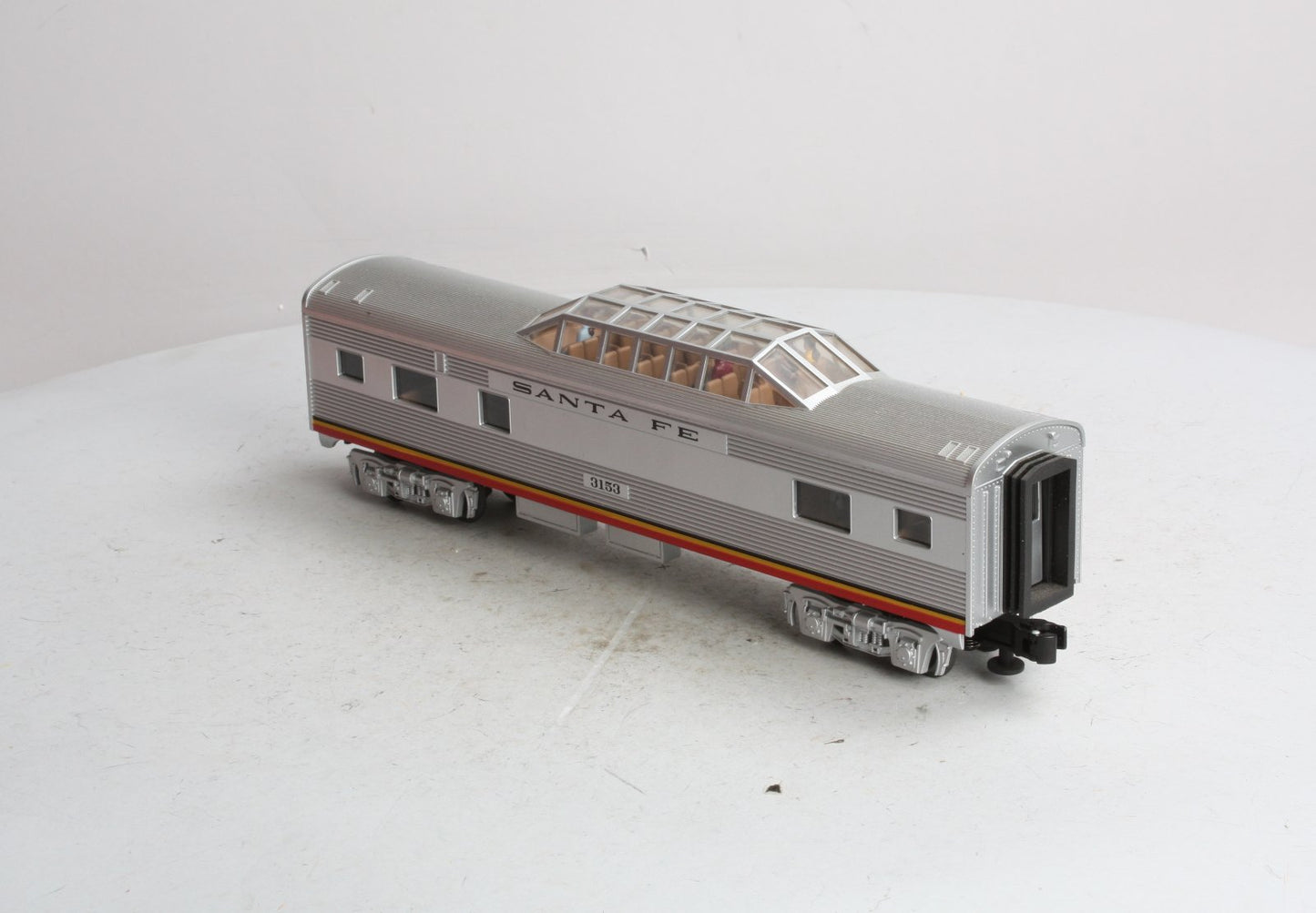 Lionel 6-35129 O Gauge Santa Fe El Capitan Vista Dome Car #3153