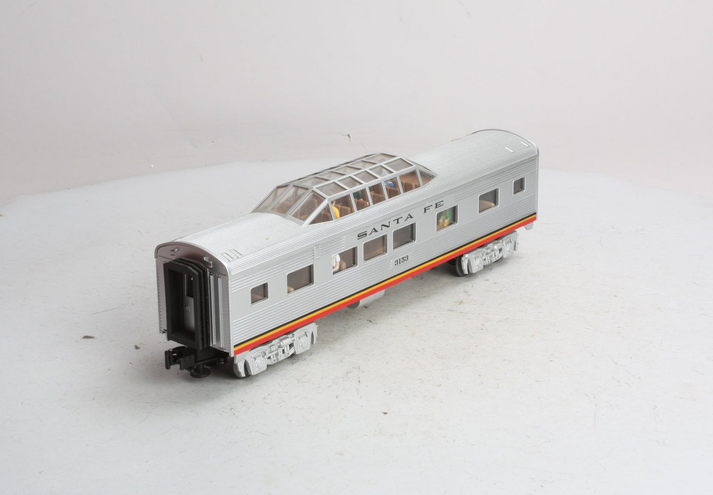 Lionel 6-35129 O Gauge Santa Fe El Capitan Vista Dome Car #3153