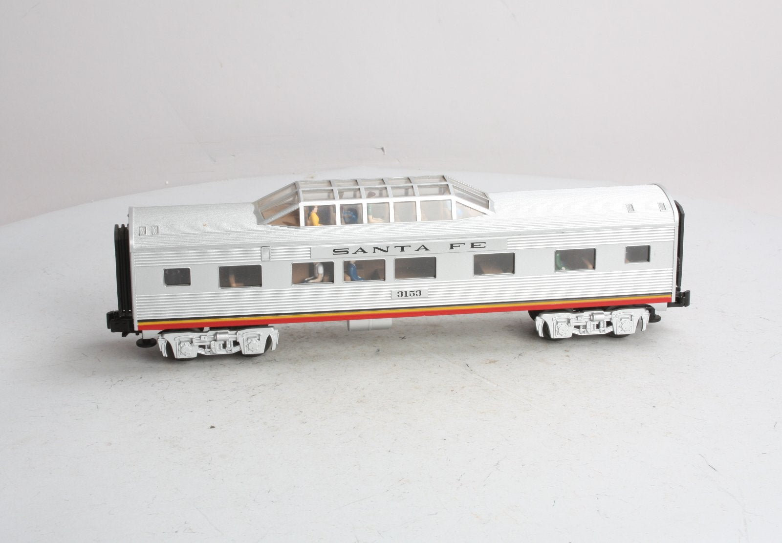 Lionel 6-35129 O Gauge Santa Fe El Capitan Vista Dome Car #3153