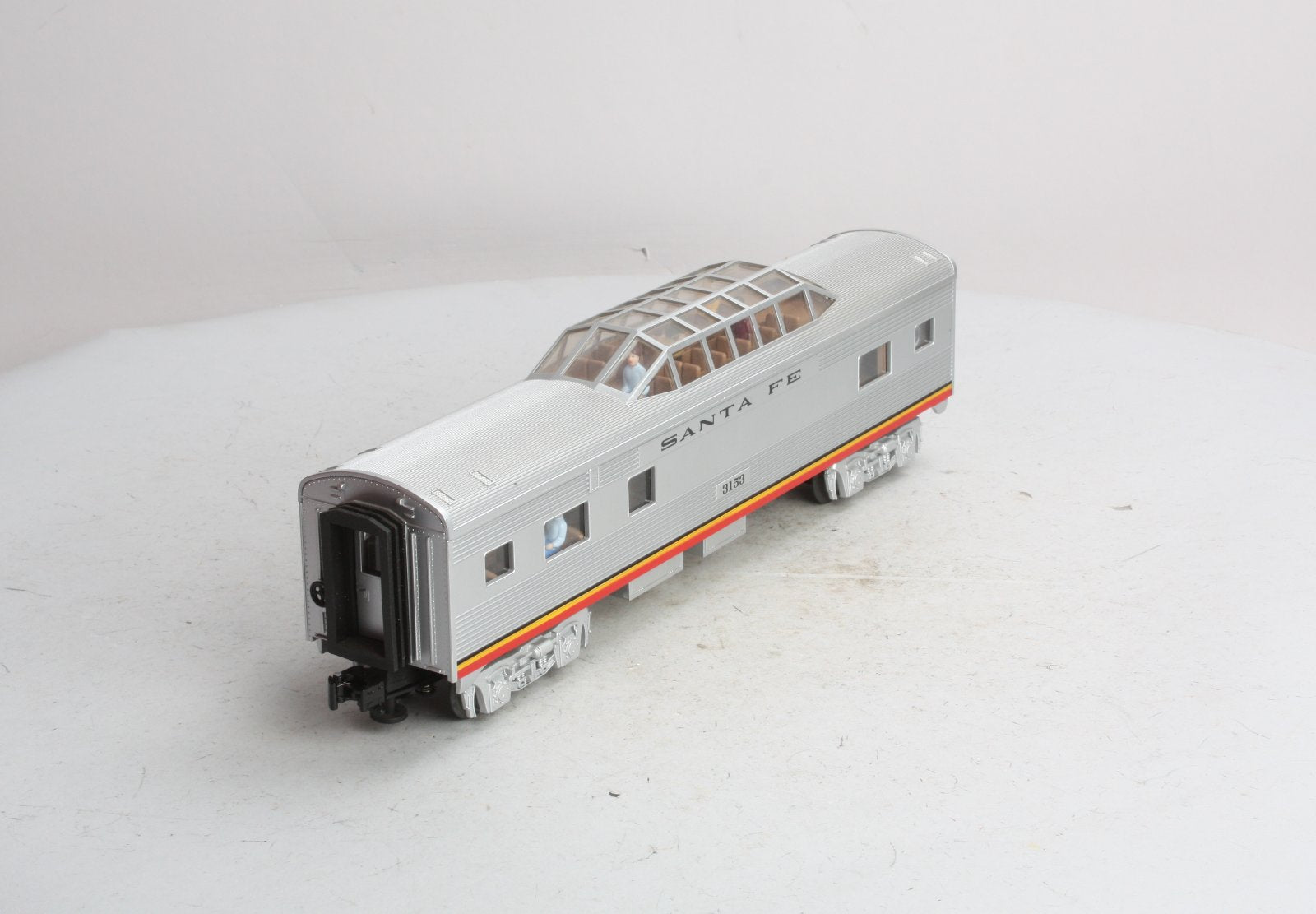 Lionel 6-35129 O Gauge Santa Fe El Capitan Vista Dome Car #3153