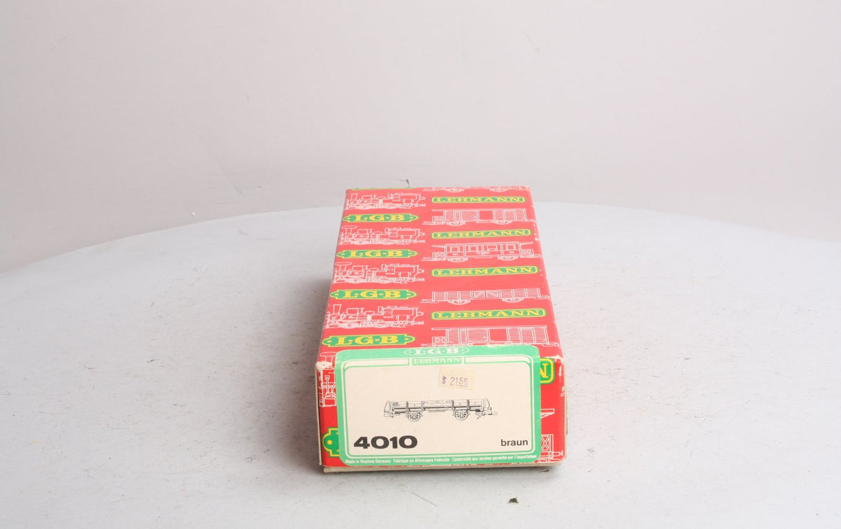 LGB 4010 G Scale 4-Wheel European Low Side Gondola LN/Box