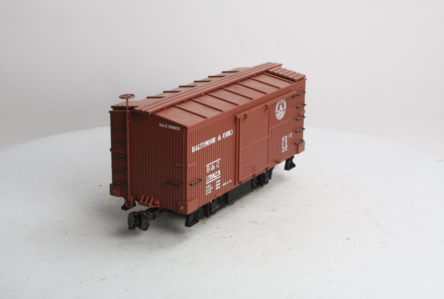 Aristo-Craft 40305 G Scale Baltimore and Ohio 20' Box Car #15923 NIB