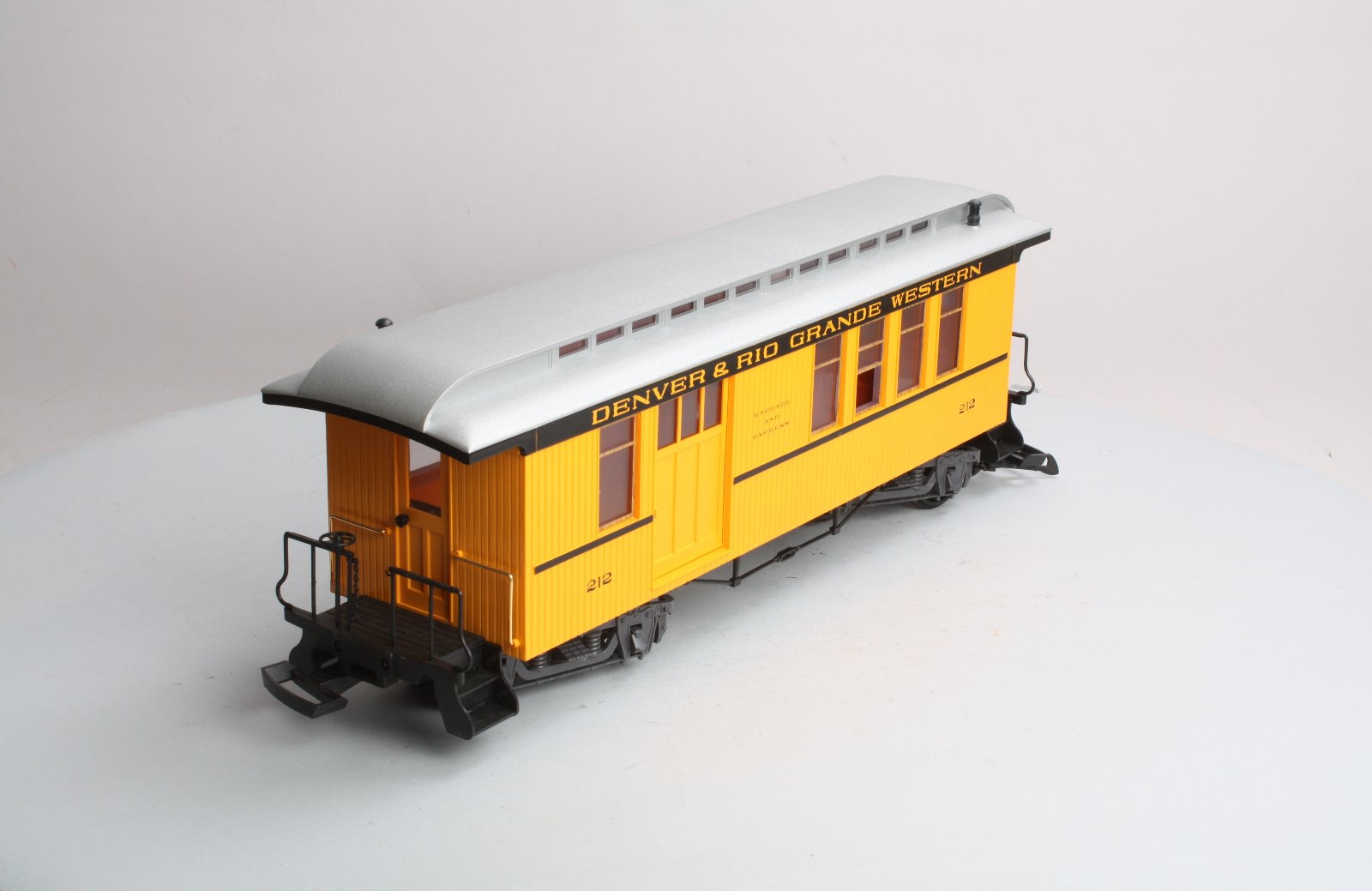 LGB 30815 G Scale D&RGW Passenger Combo Car #212 EX/Box