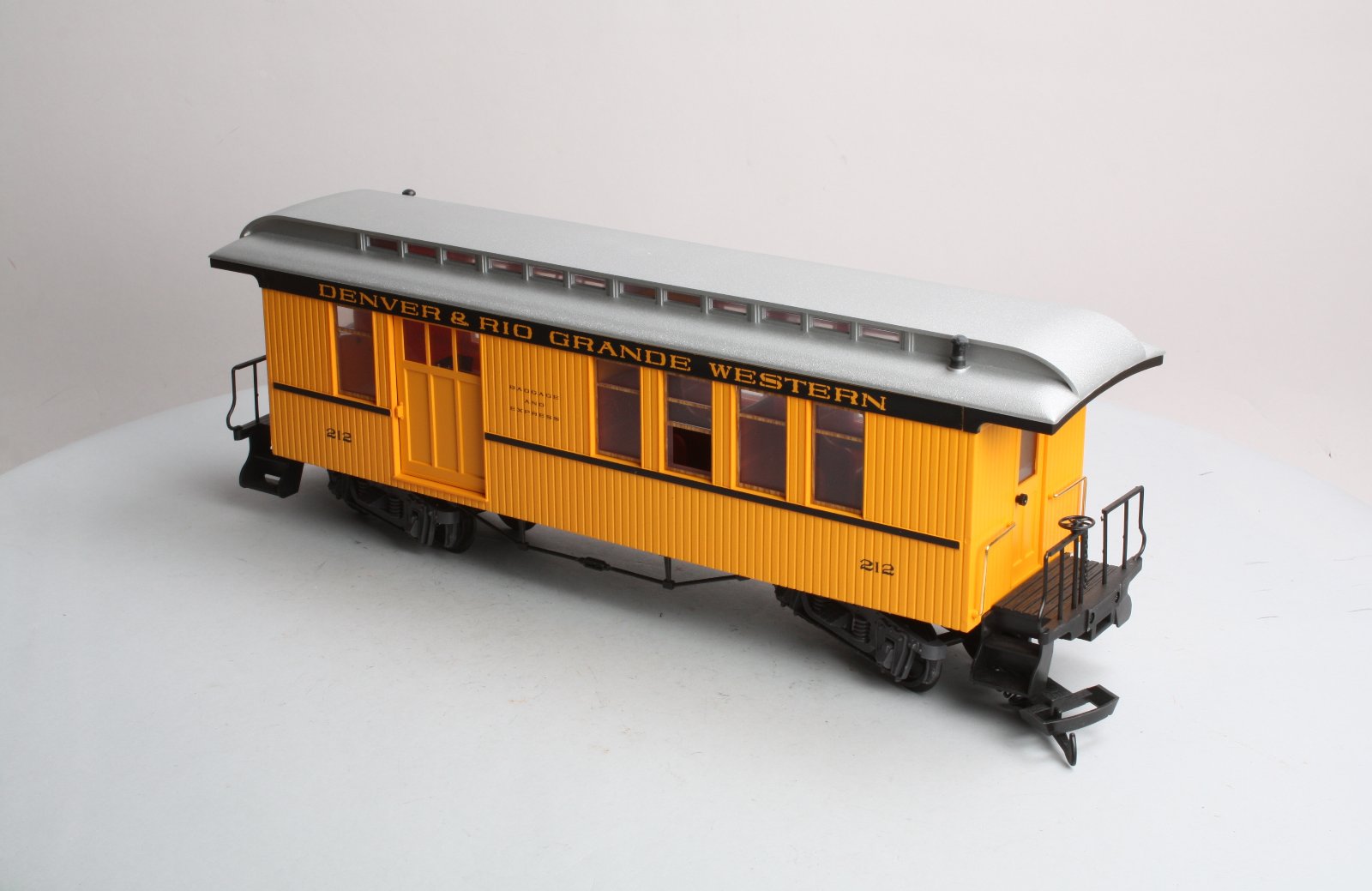 LGB 30815 G Scale D&RGW Passenger Combo Car #212 EX/Box