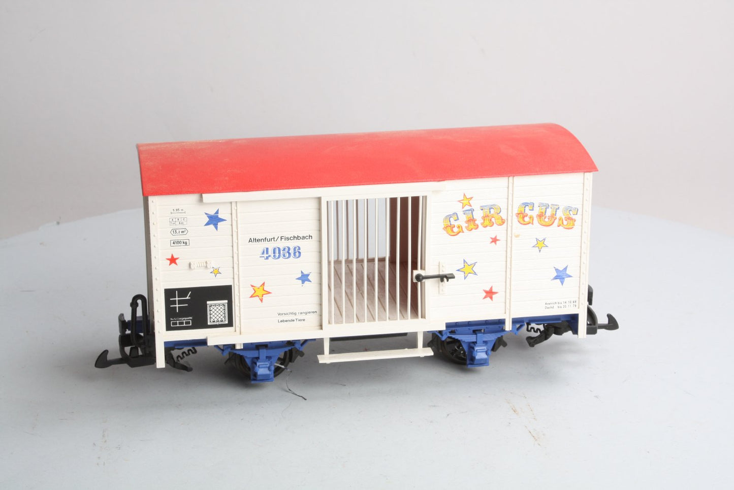 LGB 4036 G Scale Circus Animal Wagon LN/Box