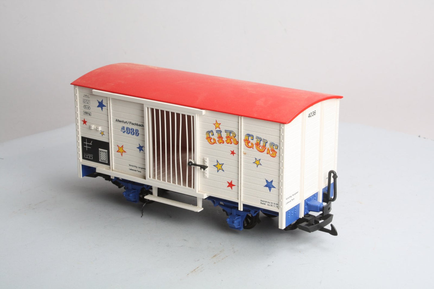 LGB 4036 G Scale Circus Animal Wagon LN/Box