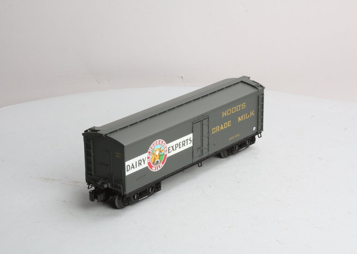Lionel 6-17350 O Gauge Hood‘s Milk Refrigerator Car #503 LN/Box