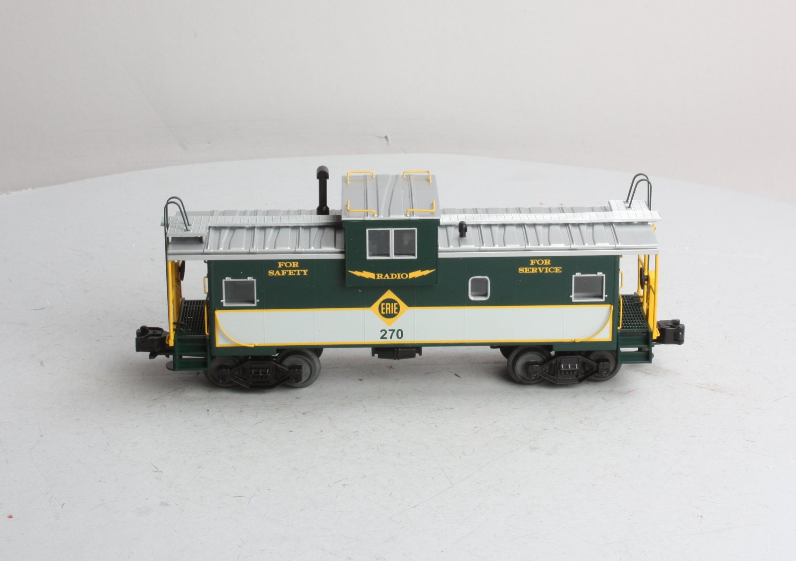MTH 20-91075 O Gauge Erie Extended Vision Caboose #270 LN/Box