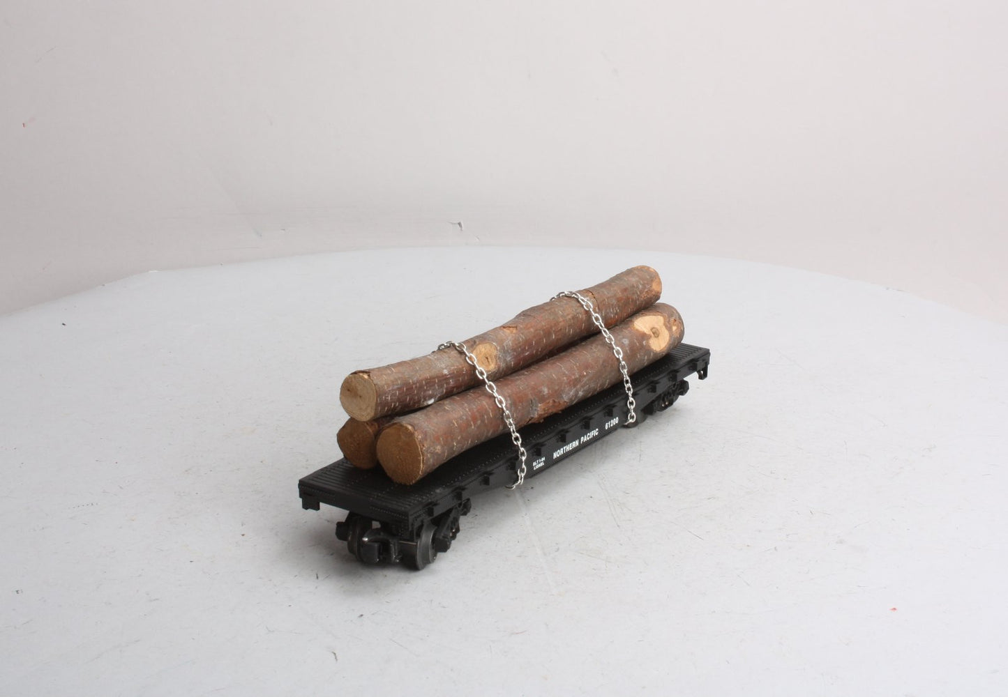 Lionel 6-17510 O Gauge Northern Pacific Flatcar with Logs #61200 LN/Box