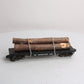 Lionel 6-17510 O Gauge Northern Pacific Flatcar with Logs #61200 LN/Box