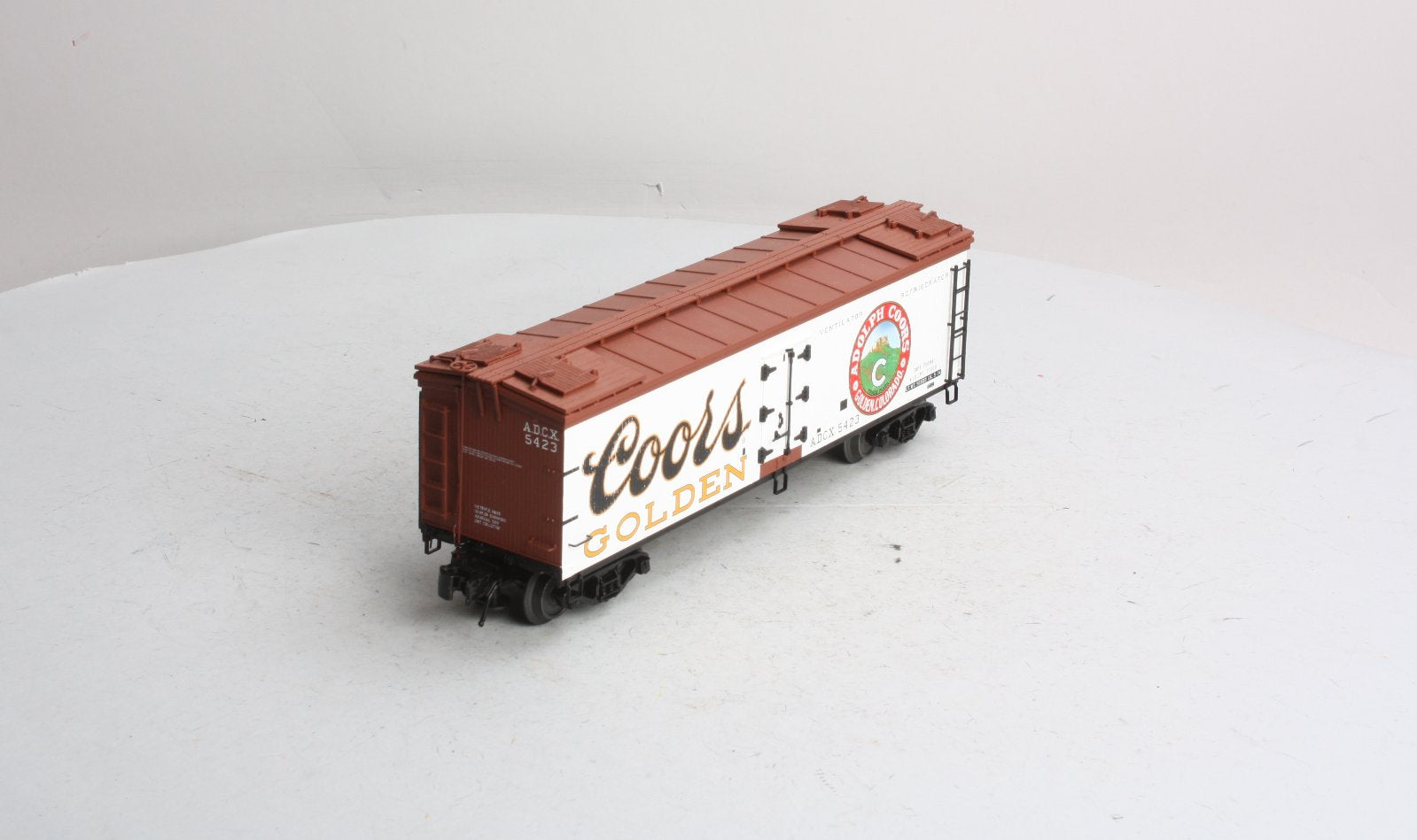 Atlas 8141-5 O Gauge Coors 40' Wood Reefer Car #5423 (3-Rail) LN/Box