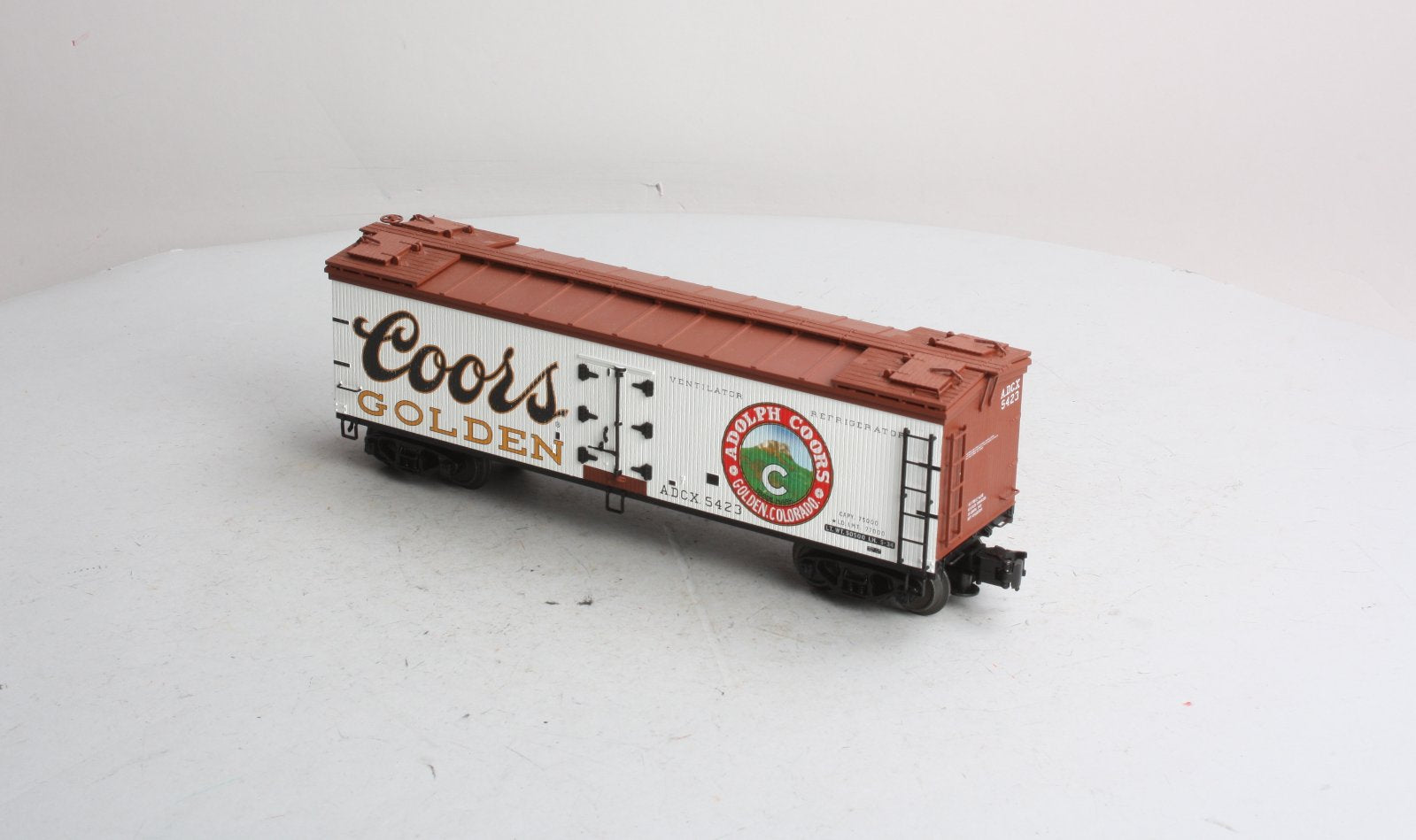 Atlas 8141-5 O Gauge Coors 40' Wood Reefer Car #5423 (3-Rail) LN/Box