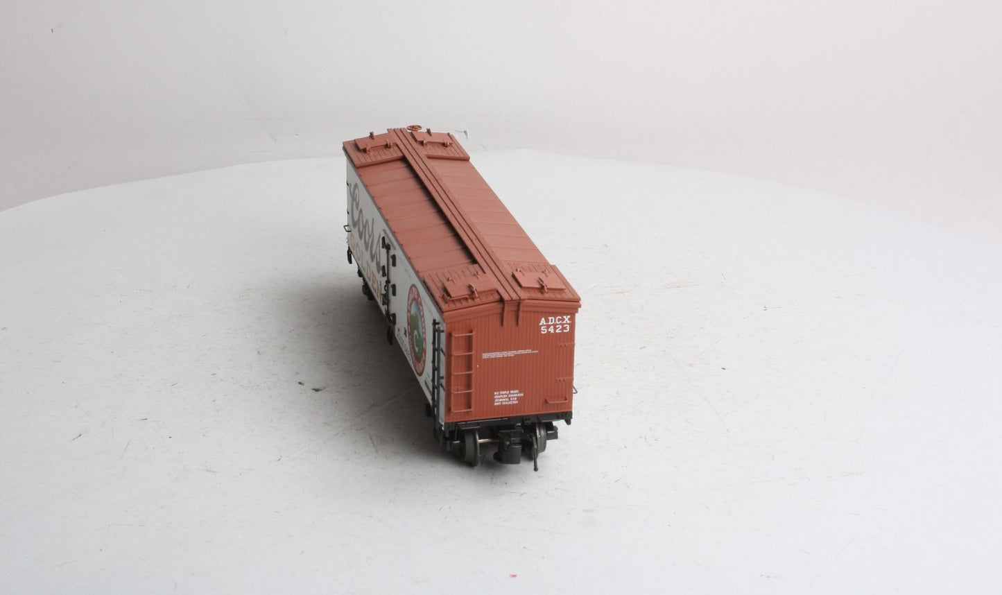 Atlas 8141-5 O Gauge Coors 40' Wood Reefer Car #5423 (3-Rail) LN/Box