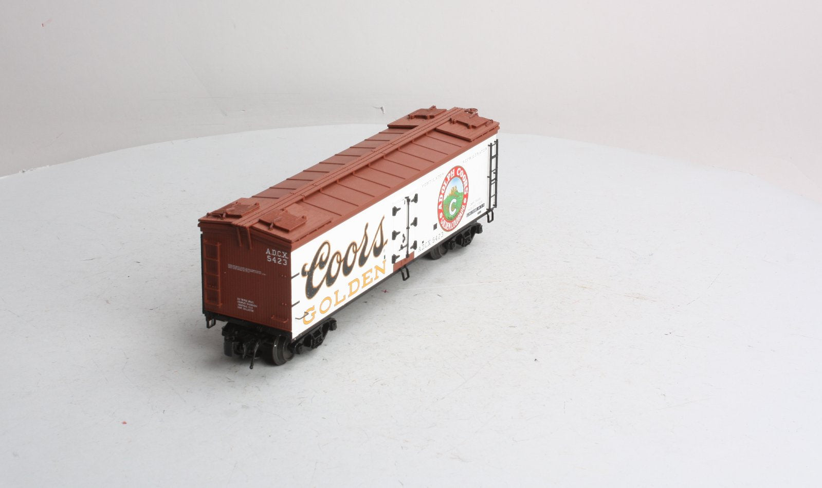 Atlas 8141-5 O Gauge Coors 40' Wood Reefer Car #5423 (3-Rail) LN/Box