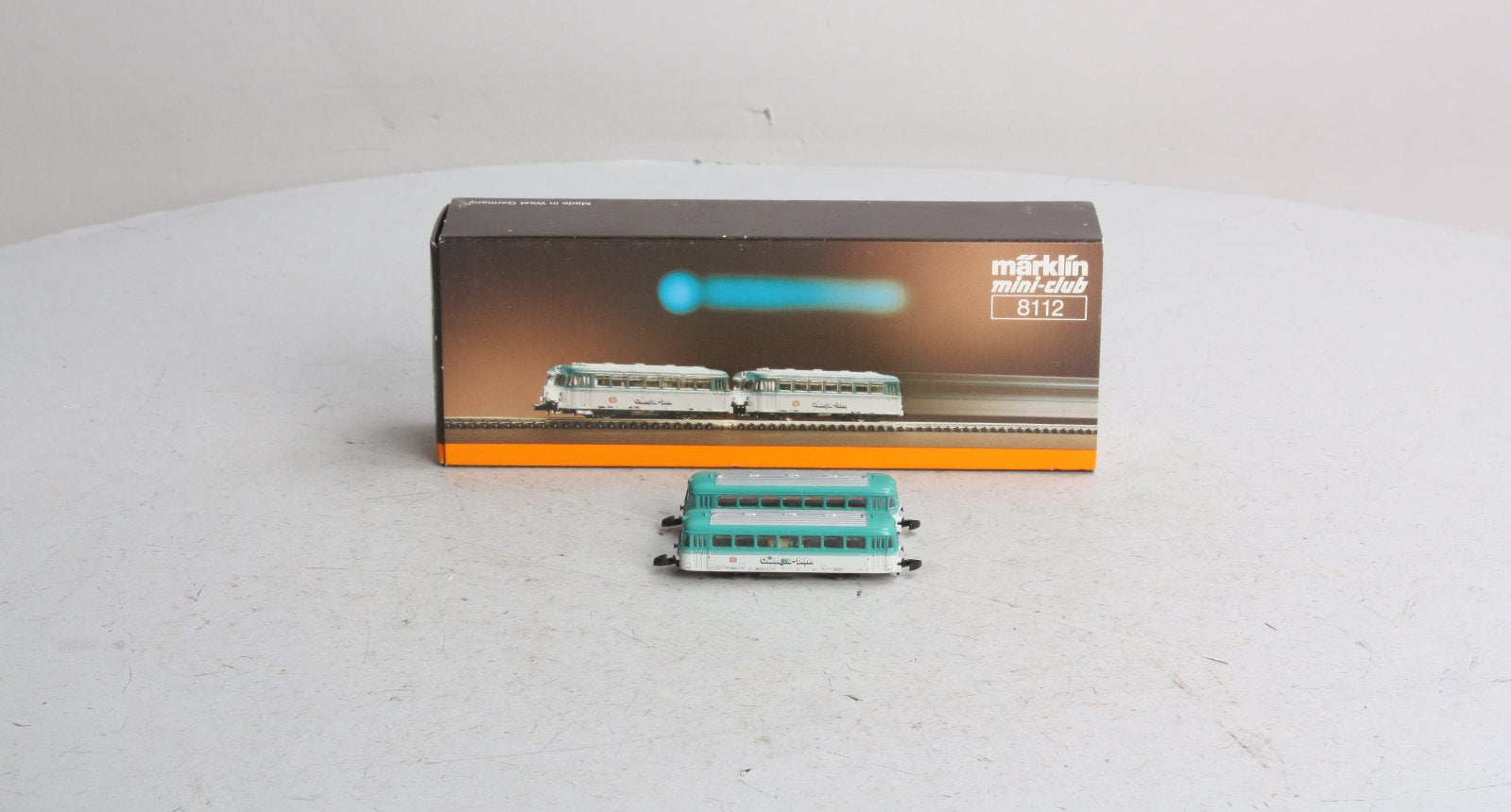 Marklin 8112 Z Bavarian Chiemgau Railroad Railbus & Cab Set LN/Box