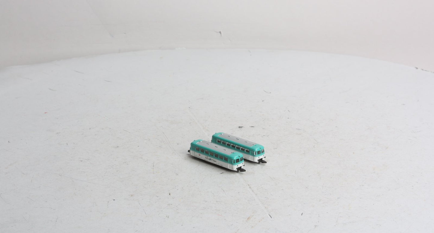Marklin 8112 Z Bavarian Chiemgau Railroad Railbus & Cab Set LN/Box