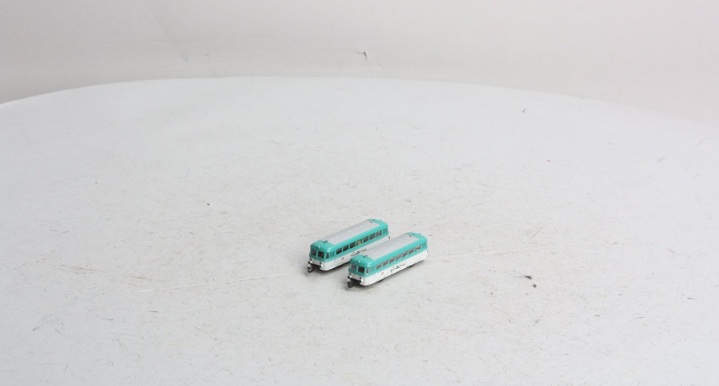 Marklin 8112 Z Bavarian Chiemgau Railroad Railbus & Cab Set LN/Box