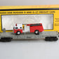 MTH 30-7629 O Gauge Transportation Company Flatcar with Ertl Fire Truck #1979 LN/Box