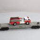 MTH 30-7629 O Gauge Transportation Company Flatcar with Ertl Fire Truck #1979 LN/Box
