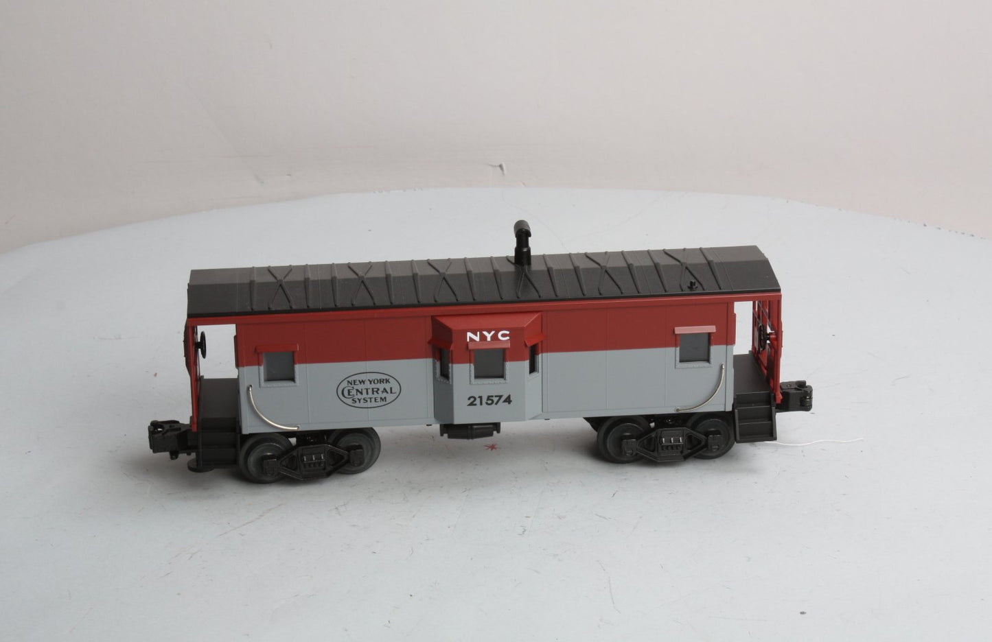MTH 30-7712 O Gauge New York Central Pacemaker Bay Window Caboose #21574 LN/Box