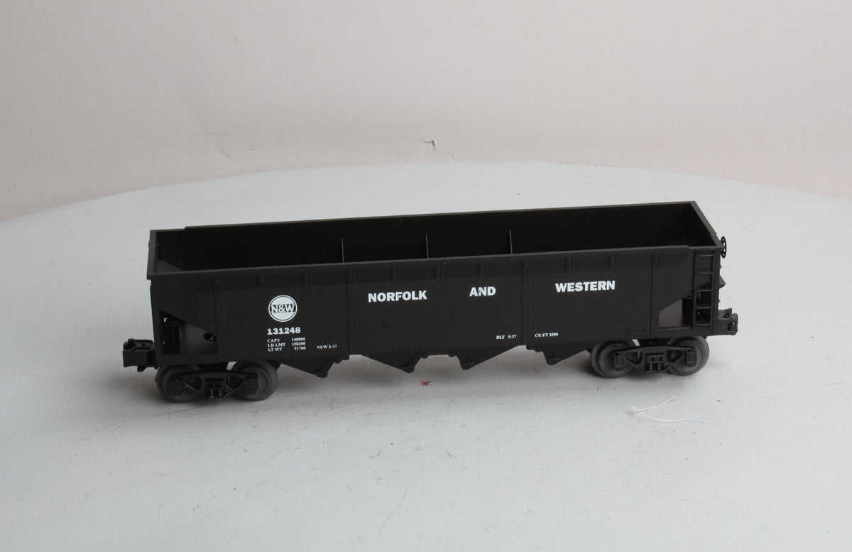 MTH 30-7506 O Gauge Norfolk & Western Semi-Scale Hopper Car #131248 LN/Box