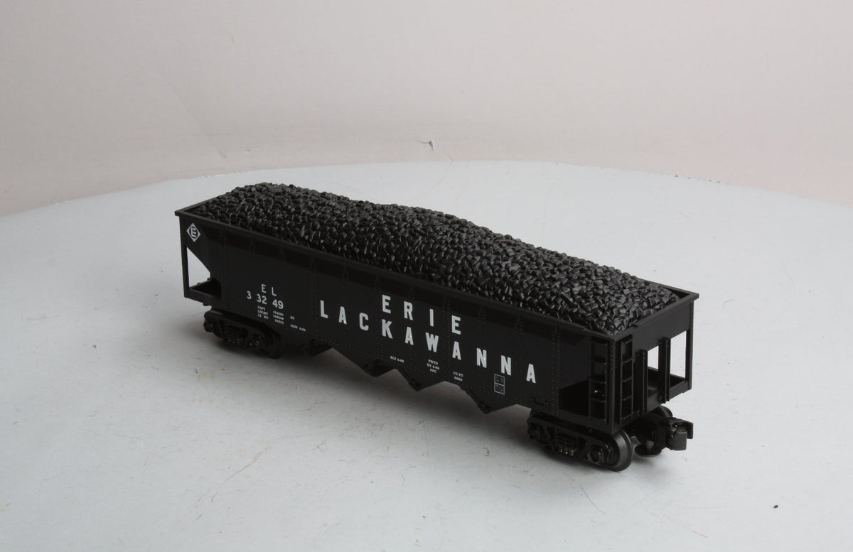 MTH 30-7523 Erie Lackawanna Hopper #33249 w/Coal Load EX/Box