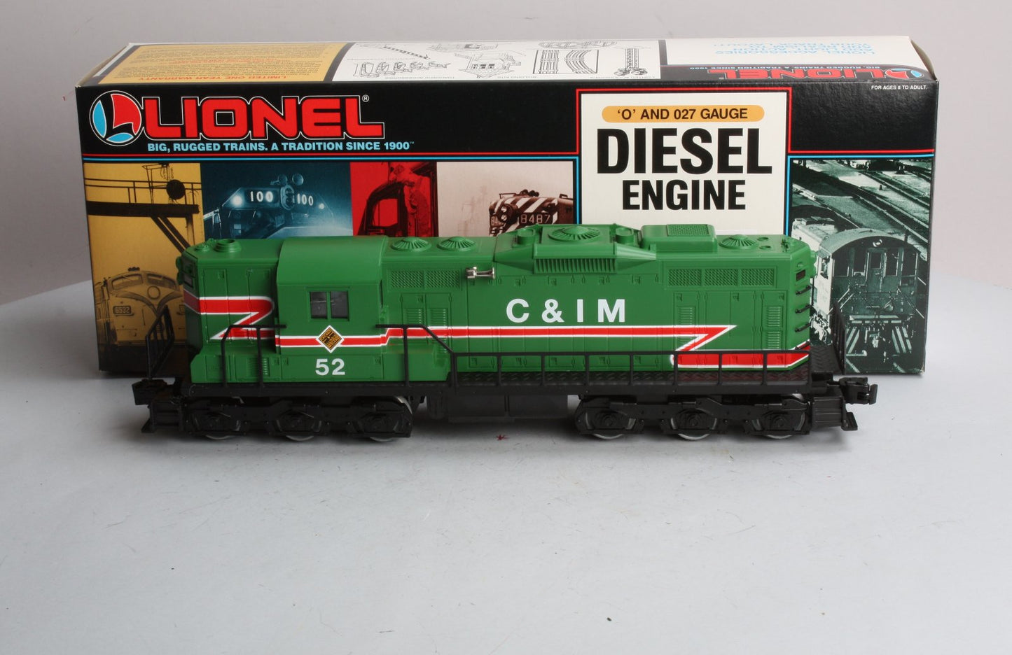 Lionel 6-18823 O Gauge Chicago & Illinois Midland SD-9 Diesel Locomotive #52 LN/Box
