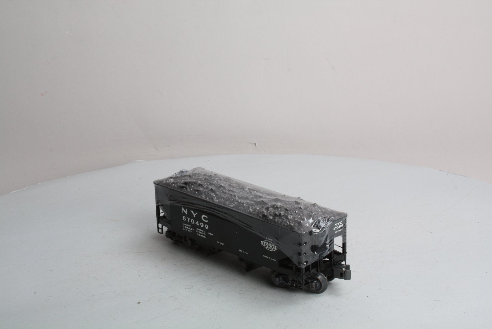 K-Line K6251-1753 O Gauge New York Central 2-Bay DC Hopper #870499 LN/Box