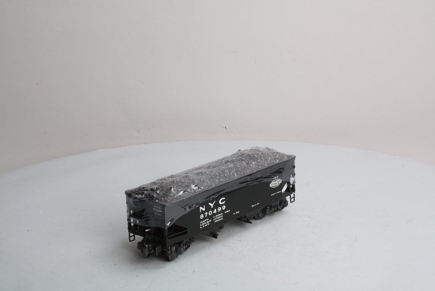 K-Line K6251-1753 O Gauge New York Central 2-Bay DC Hopper #870499 LN/Box
