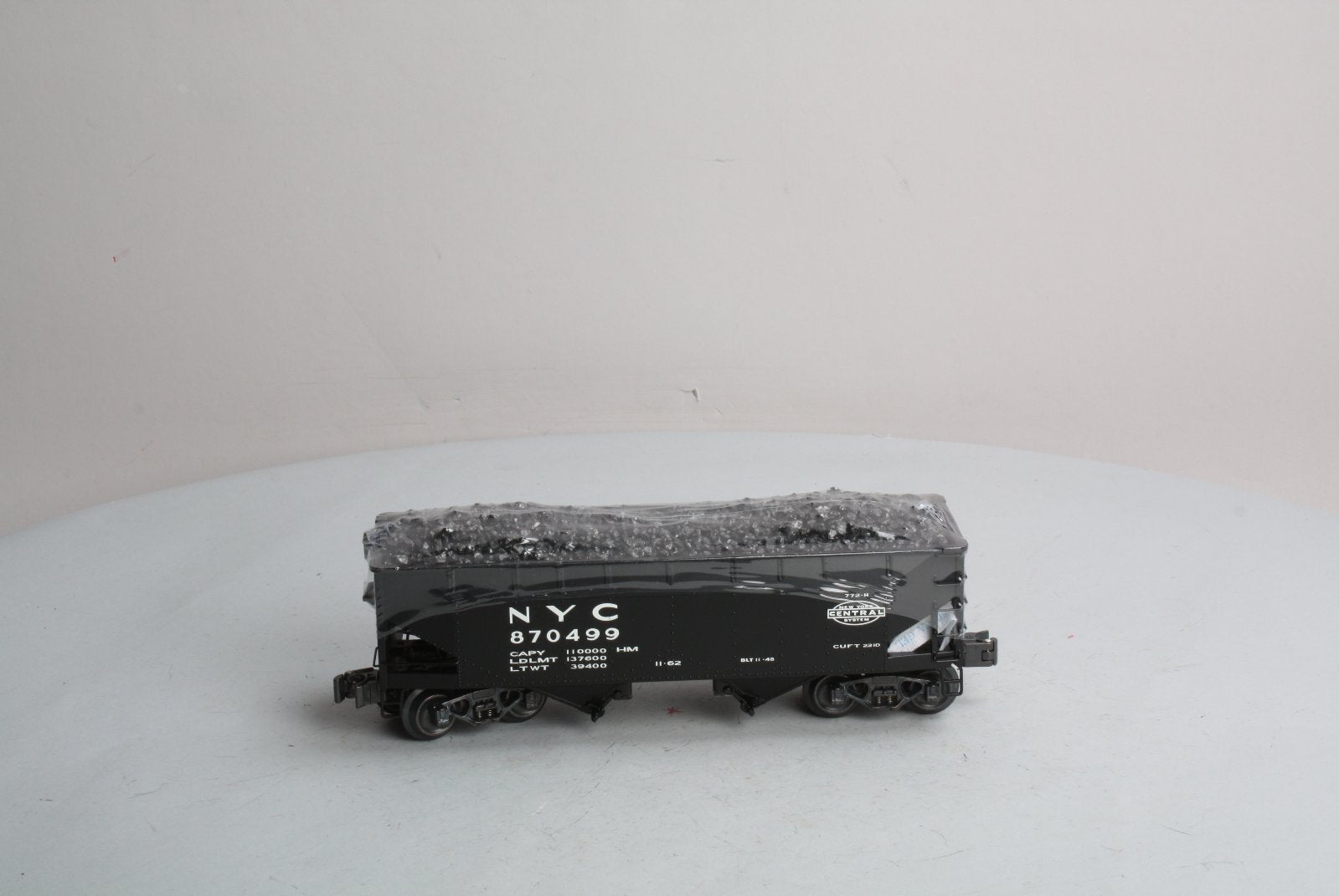 K-Line K6251-1753 O Gauge New York Central 2-Bay DC Hopper #870499 LN/Box