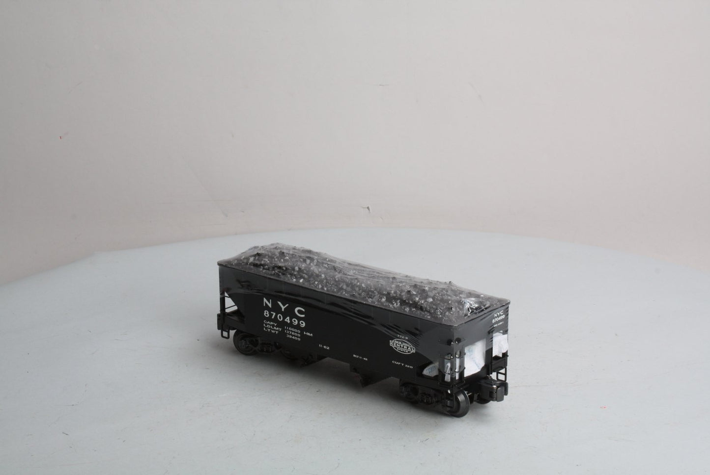 K-Line K6251-1753 O Gauge New York Central 2-Bay DC Hopper #870499 LN/Box