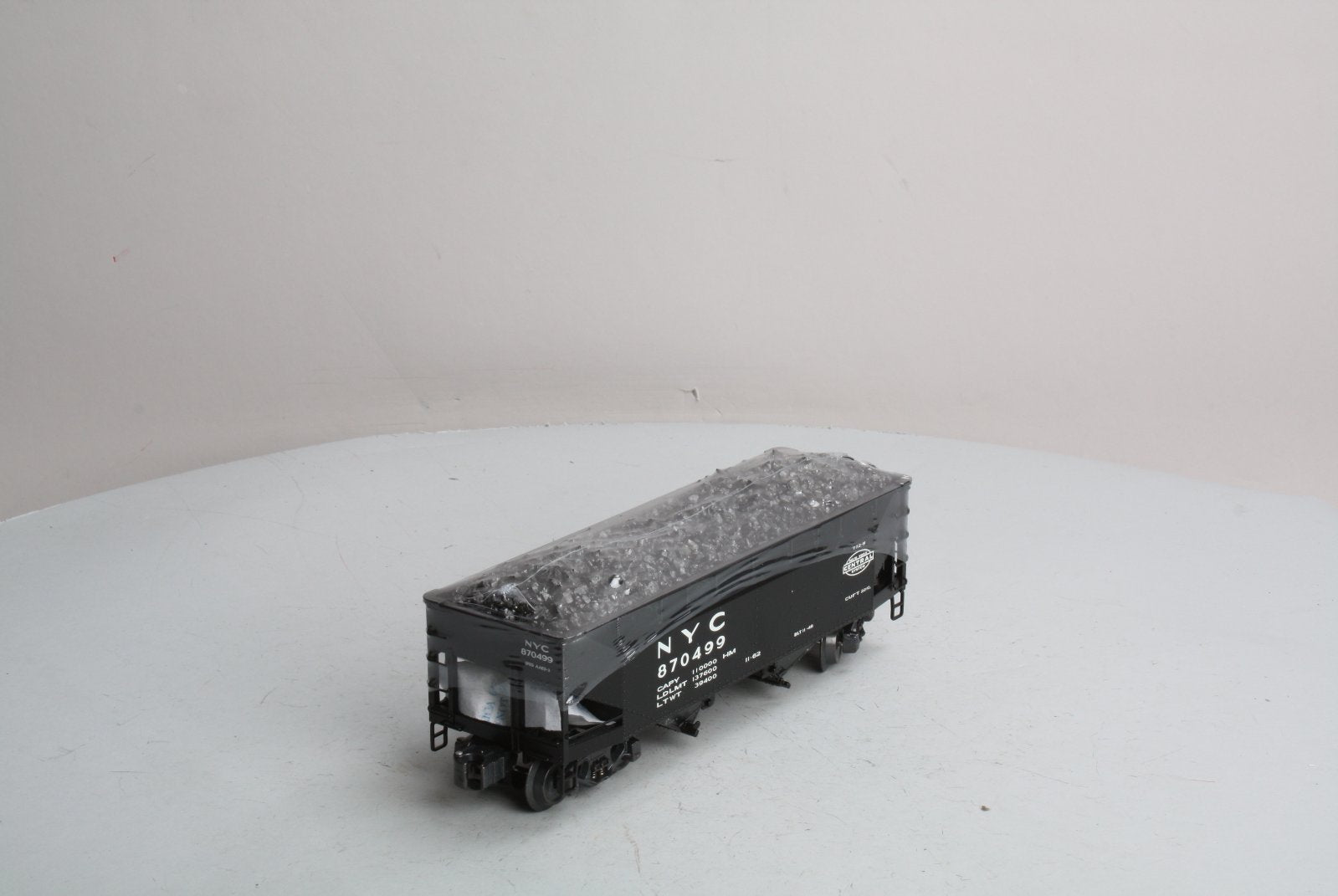 K-Line K6251-1753 O Gauge New York Central 2-Bay DC Hopper #870499 LN/Box