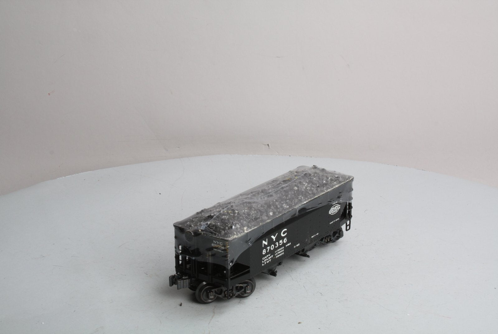K-Line K6251-1753 O Gauge New York Central 2-Bay DC Hopper #870356 LN/Box
