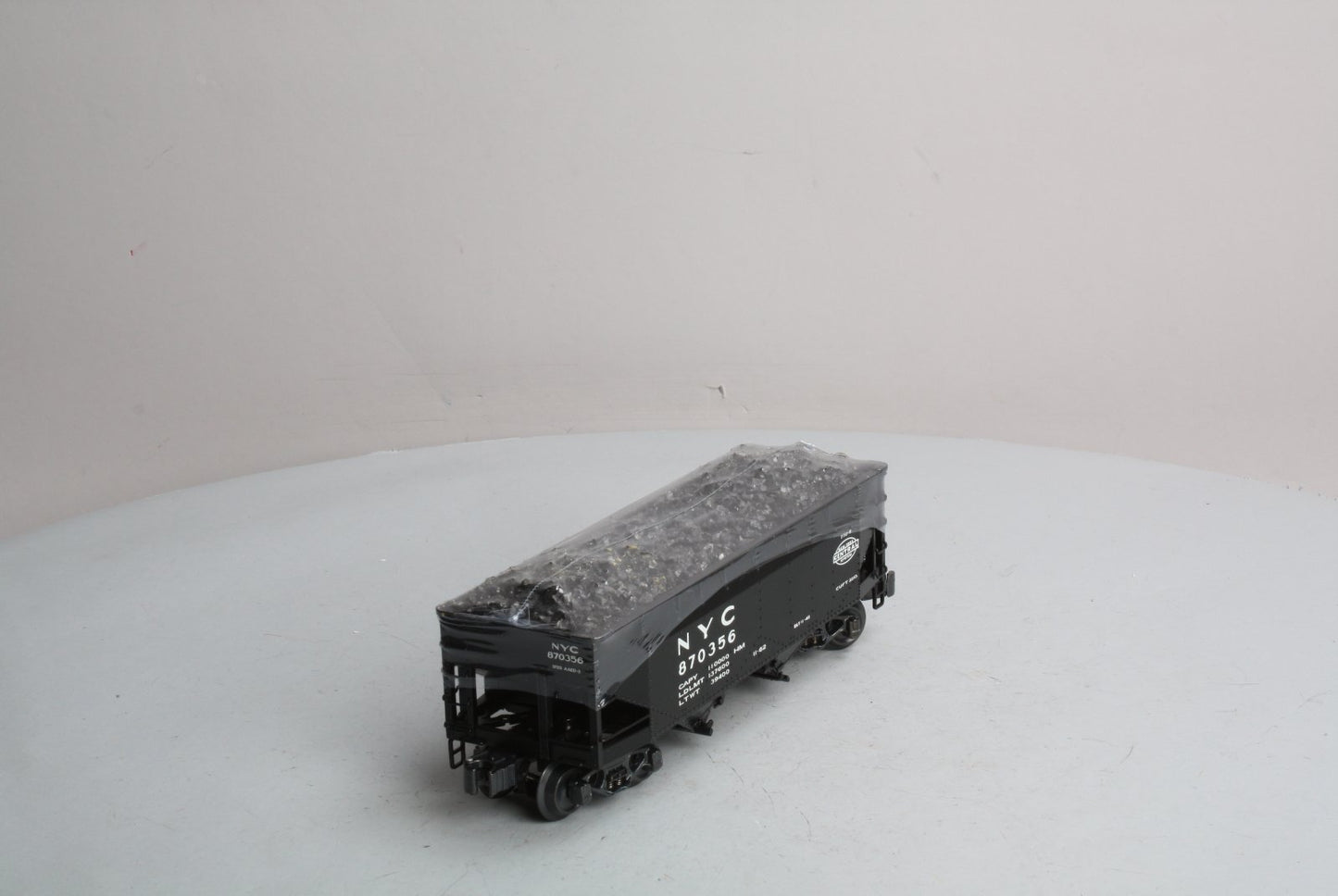 K-Line K6251-1753 O Gauge New York Central 2-Bay DC Hopper #870356 LN/Box