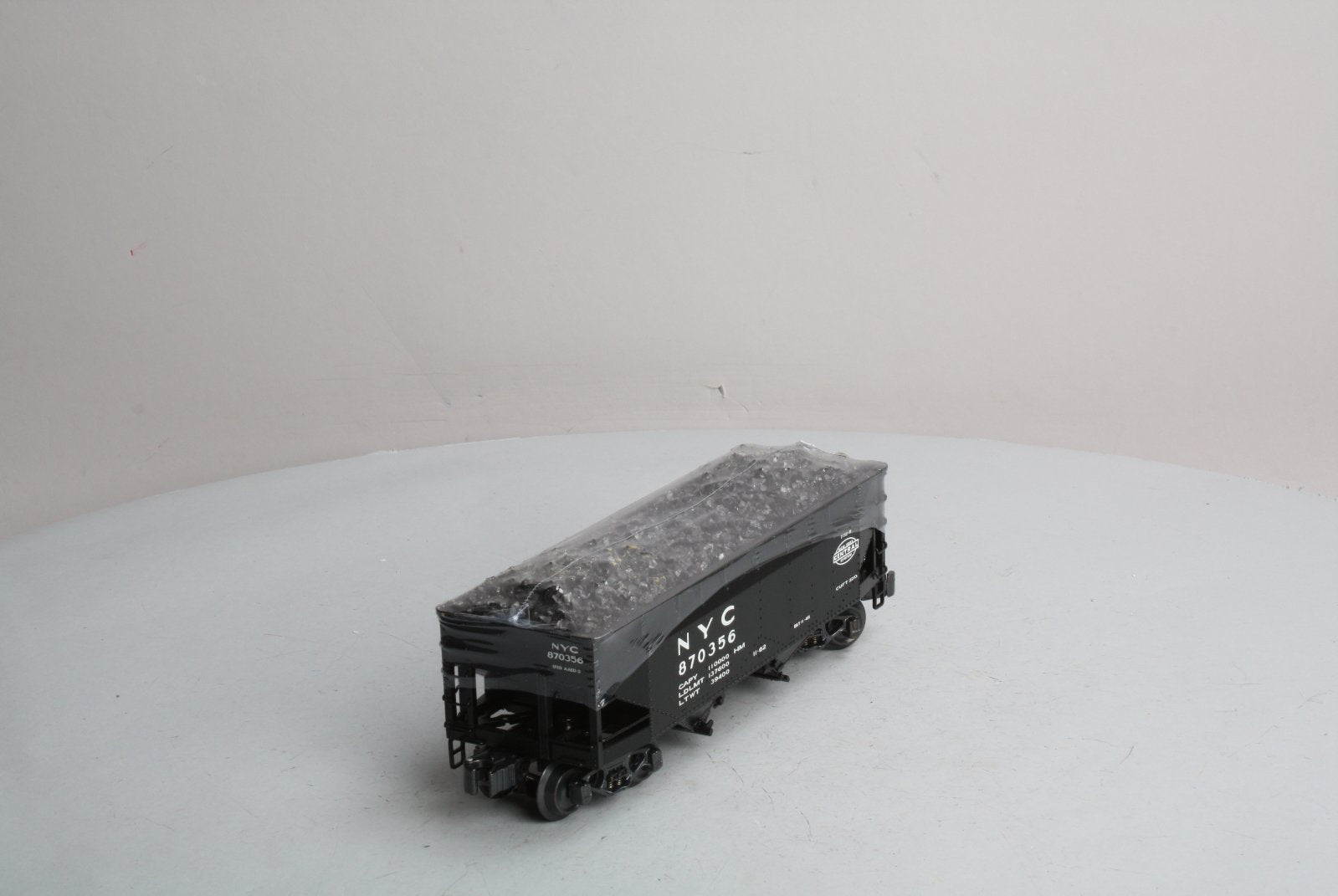 K-Line K6251-1753 O Gauge New York Central 2-Bay DC Hopper #870356 LN/Box