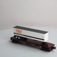 MTH 30-76024 Norfolk & Western Flatcar with Trailer Load LN