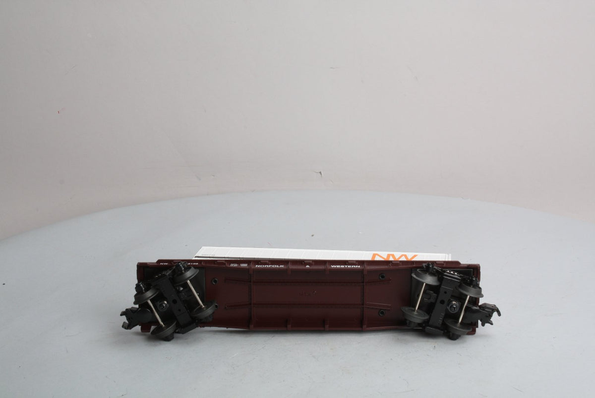 MTH 30-76024 Norfolk & Western Flatcar with Trailer Load LN
