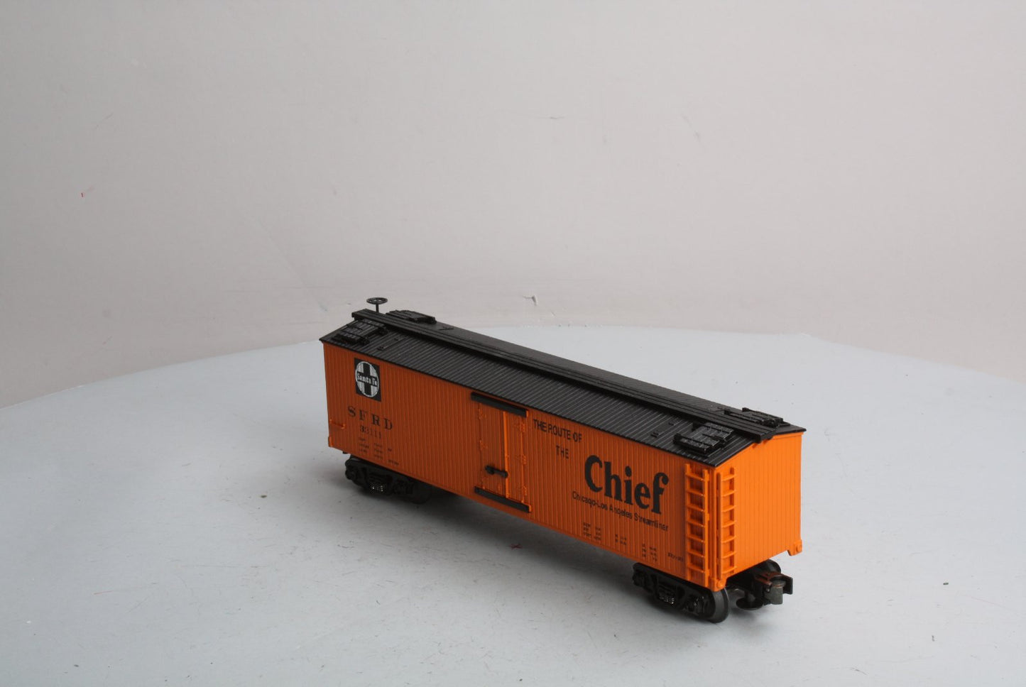 MTH 30-8602 O Gauge Santa Fe Die-Cast Reefer Car #33111 NIB
